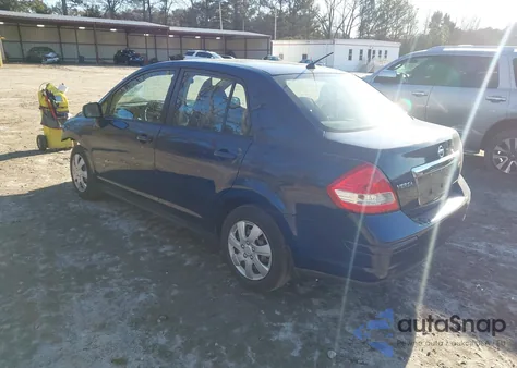 2010 Nissan Versa 1.8S z USA, uszkodzony, nr VIN 3N1BC1AP1AL398389